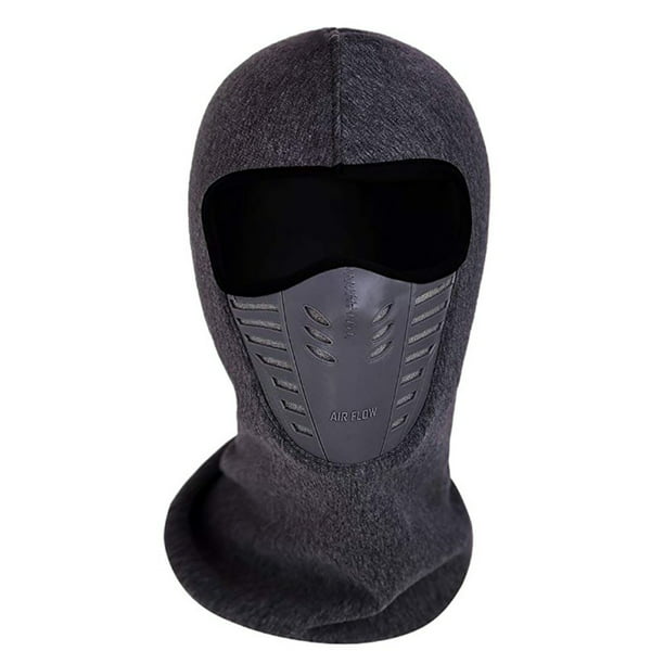 Dark Gray Outdoor Sun Mask Face Cover Earmuffs Balaclava Cycling Bicycle Motorcycle Ski Masks 